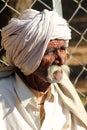 Very Old man thinking Royalty Free Stock Photo