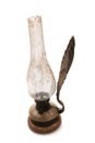very old oil lamp Royalty Free Stock Photo