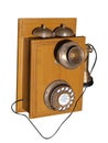 Very Old Phone Royalty Free Stock Photo