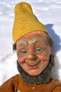 Ragged puppet used in ventriloquismcloseup