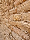 Very old stone wall texture Royalty Free Stock Photo