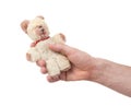 Very old teddybear Royalty Free Stock Photo