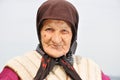 Very old woman with expression Royalty Free Stock Photo