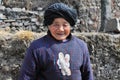 Very old woman face