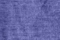 Very peri, violet knitted fabric texture Royalty Free Stock Photo