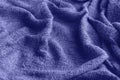 Very peri, violet knitted fabric texture Royalty Free Stock Photo