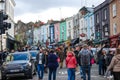 Crowds at Portobello Road Antique Markets, London