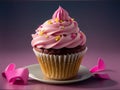Very Pretty and Cute Pink Cupcakes