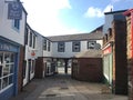 Quiet Penrith Street on a Saturday morning Royalty Free Stock Photo