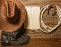 Lasso horseshoe hat