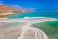 Very salty water in the Dead Sea