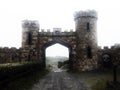 A very small castle in Ireland