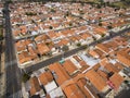 Very small town in Sao Paulo, Brazil South America Royalty Free Stock Photo