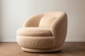 Very soft chair seat. Generate Ai