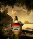 Very special amber Carribean blended rum from Anguilla Rums Ltd. in the West Indies.