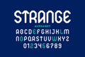 Very strange font