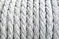very strong white ship rope Royalty Free Stock Photo
