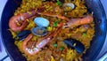 Shimp pilaf food