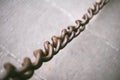 Very thick metal chain