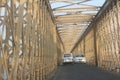 A very tiny bridge made of full metal in Surat City Gujarat