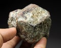 Very Beautiful Almandine Garnet crystal specimen Royalty Free Stock Photo