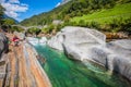 Verzasca River Royalty Free Stock Photo