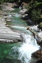 The Verzasca Valley in Tessin, Switzerland Royalty Free Stock Photo