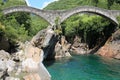 The Verzasca Valley in Tessin, Switzerland Royalty Free Stock Photo