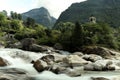 Verzasca water rapids, Lavertezzo, Switzerland