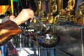 Vesak Bucha candle in Thai temple