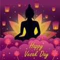 Vesak day. The day of the birth, enlightenment and death of the founder of Buddhism.