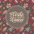 Vesele vanoce - greeting cards. Xmas in the Czech Republic.