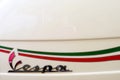 Vespa Italian scooter logo