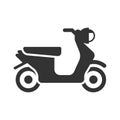 Vespa scooty icon