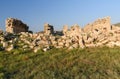 Vespasian Bath of ancient Lycian city Patara. Turkey Royalty Free Stock Photo