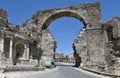 Vespasian Gate in Side Royalty Free Stock Photo