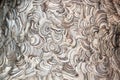 Vespirary or wasp nest background, closeup grey and brown texture