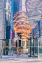 Vessel building reflecting, Hudson Yards Project in Manhattan, New York