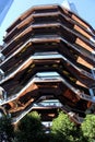The Vessel structure built as part of the Hudson Yards Redevelopment Project in Manhattan