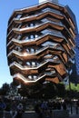 The Vessel structure built as part of the Hudson Yards Redevelopment Project in Manhattan