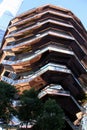 The Vessel structure built as part of the Hudson Yards Redevelopment Project in Manhattan