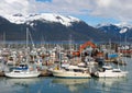 A marina in a remote part of alaska