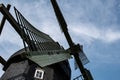 Vestervig klostermolle - historical wind mill in Vestervig, Denmark Royalty Free Stock Photo
