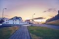 Vestmannaeyjar in Iceland Royalty Free Stock Photo