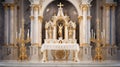 vestments catholic church altar Royalty Free Stock Photo