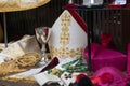 Mitre and other religious vestments