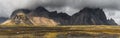 Vestrahorn mountain on Stokksnes cape in Iceland