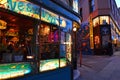 Vesuvio Cafe and City Lights, two Beat Generation landmarks in San Francisco