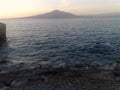 The Vesuvio seen from the Sorrento Peninsula-2 Royalty Free Stock Photo