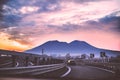 Vesuvio sullo sfondo, Napoli